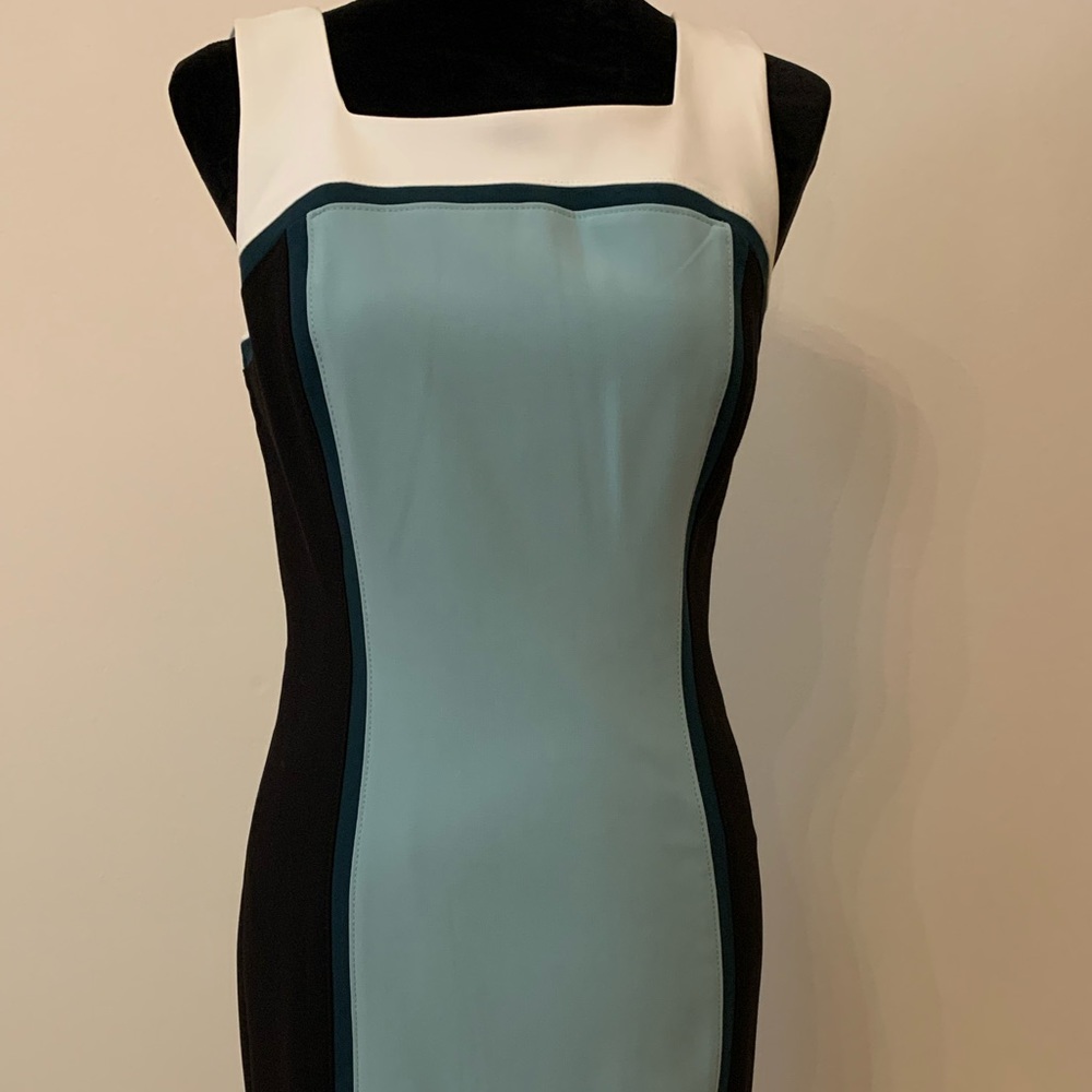 NWT WHBM geometric sheath dress size 2